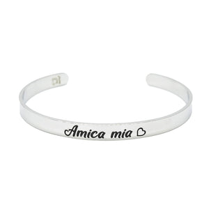 Bracciale rigido “Amica mia”