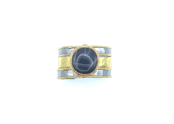 Bracciale onice nera