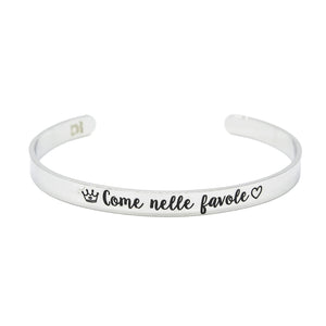 Bracciale rigido “Come nelle favole”