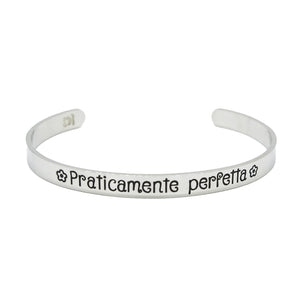 Bracciale rigido “Praticamente perfetta”