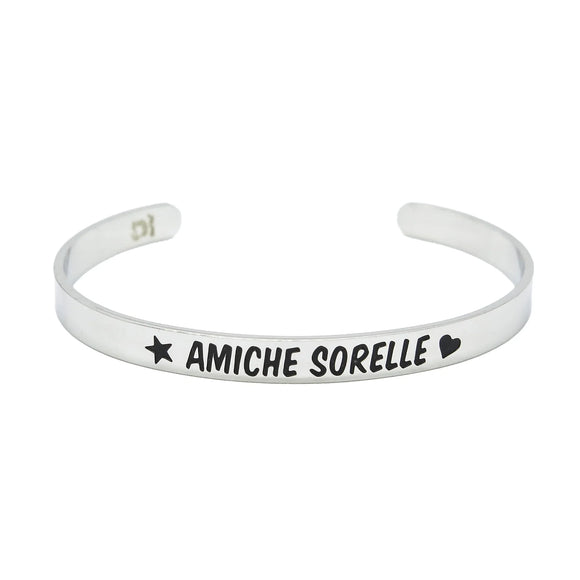 Bracciale rigido “Amiche Sorelle”