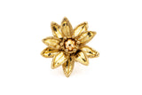 Anello fiore artigianale