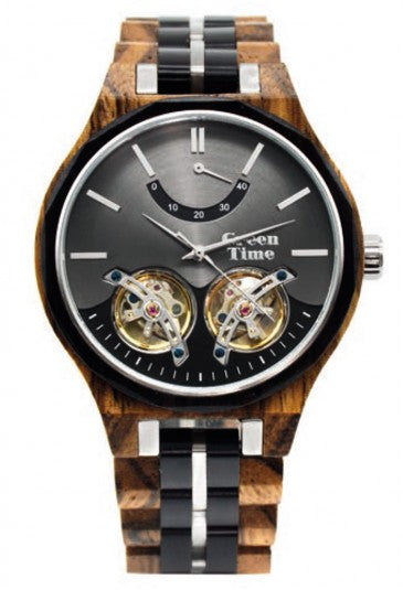 Orologio Legno Sandalo Ebano Automatico Limited Edition