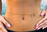 Belly Chain Catena pallini oro